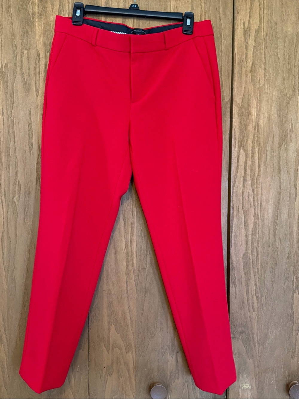 Banana Republic Red Avery Dress Pants - Tailored Straight